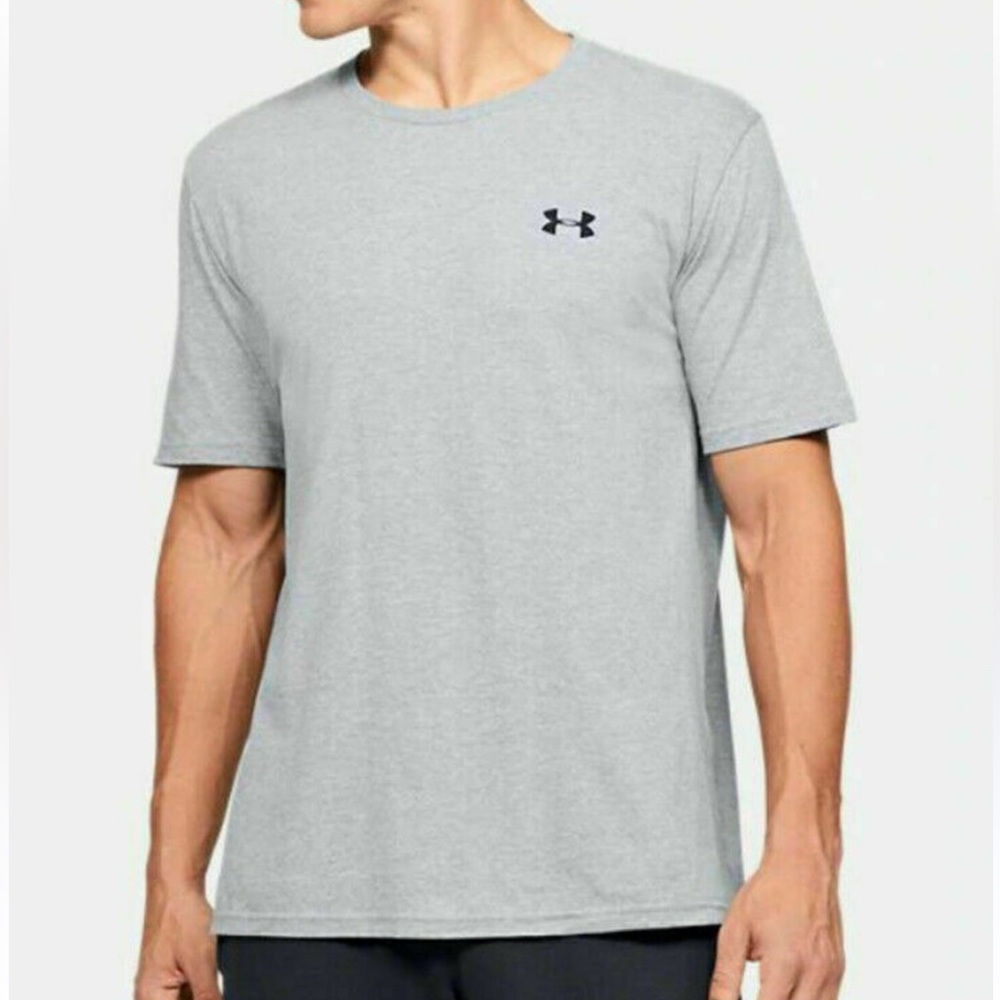 Under Armour Gray Short Sleeve T-Shirt Size Large